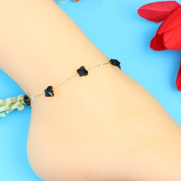 Elegant Handmade Anklet – Perfect for Women & Girls | Ideal Gift Option, DYC1454 - Picture 3 of 7